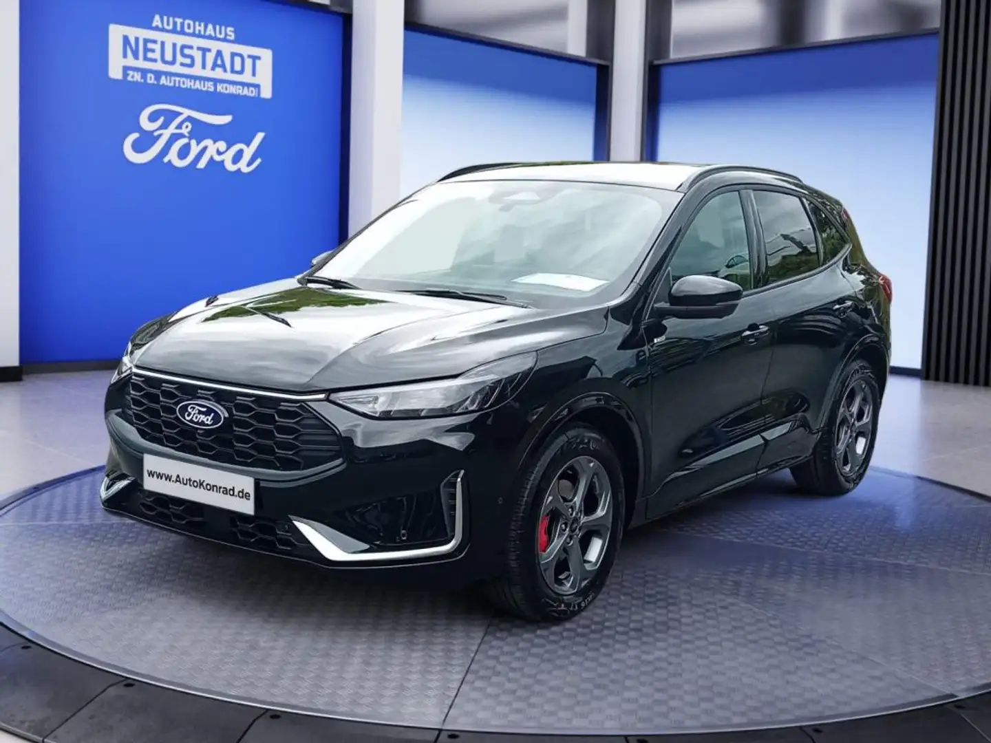 Ford Kuga 2.5 Duratec FHEV ST-LINE X *elektr. AHK* Zwart - 1
