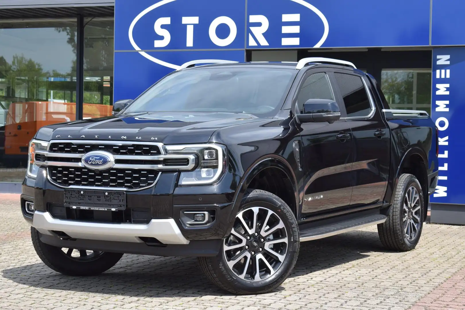 Ford Ranger Platinum 3.0d V6 LED ACC NAVI TWA ROLLO Noir - 2