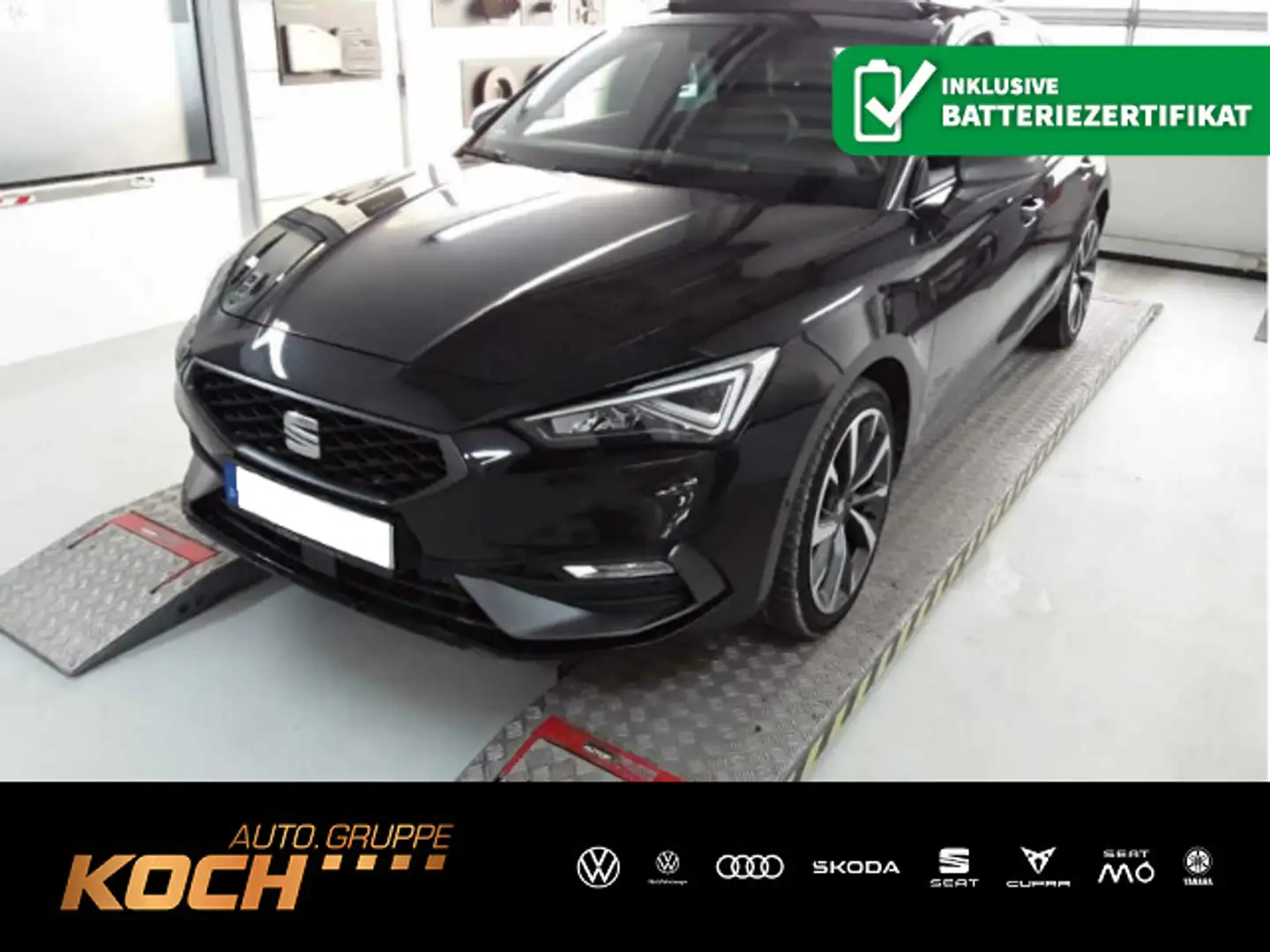 SEAT Leon FR DSG ACC*RFK*PANO*LED*Full Link*.. Negro - 1