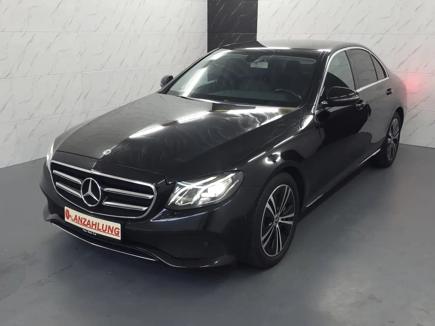 Mercedes-Benz E 350 d Avantgarde+LED+Memory+Kam+Ambiente-Licht Schwarz - 1
