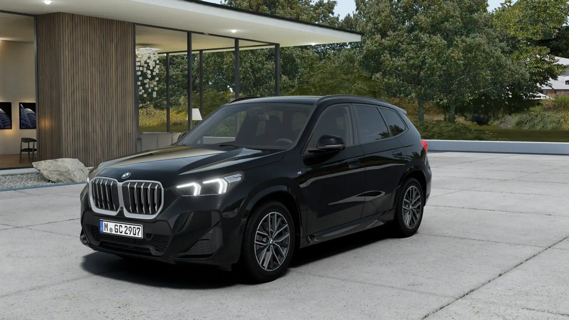 BMW X1 1.5iA sDrive18 Noir - 1