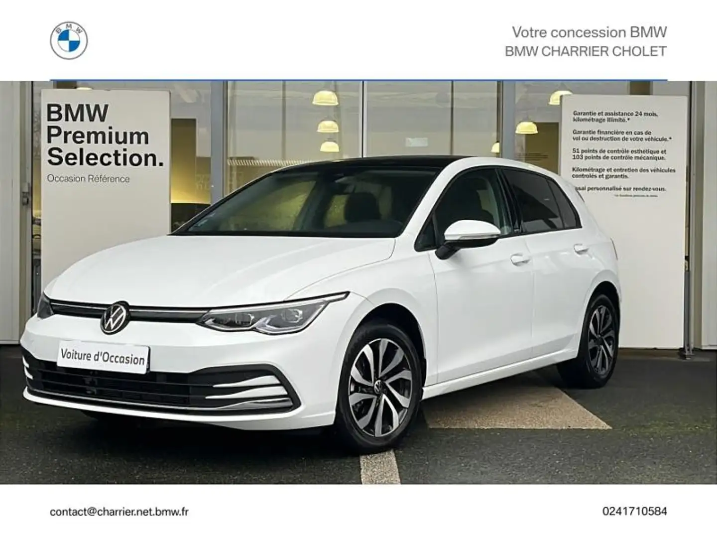 Volkswagen Golf 1.5 eTSI OPF 130ch Active DSG7 - 1