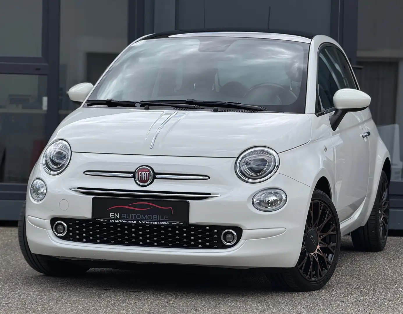 Fiat 500 Collezione|Euro6|Pano|Navi|VirtuellTacho|34.000km| Weiß - 1