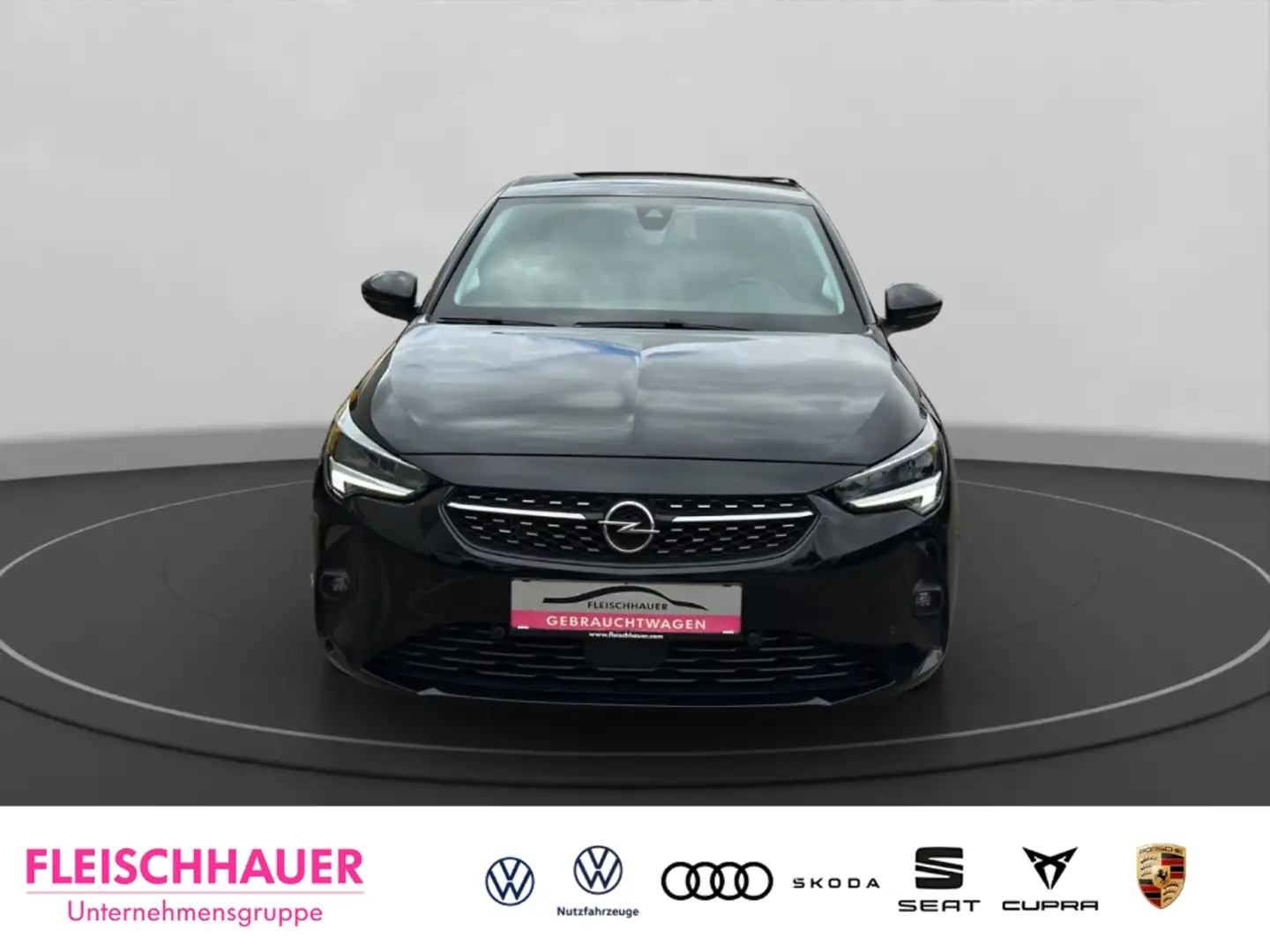 Opel Corsa Elegance 1.2 Turbo LED+CarPlay+DAB+PDC Schwarz - 2
