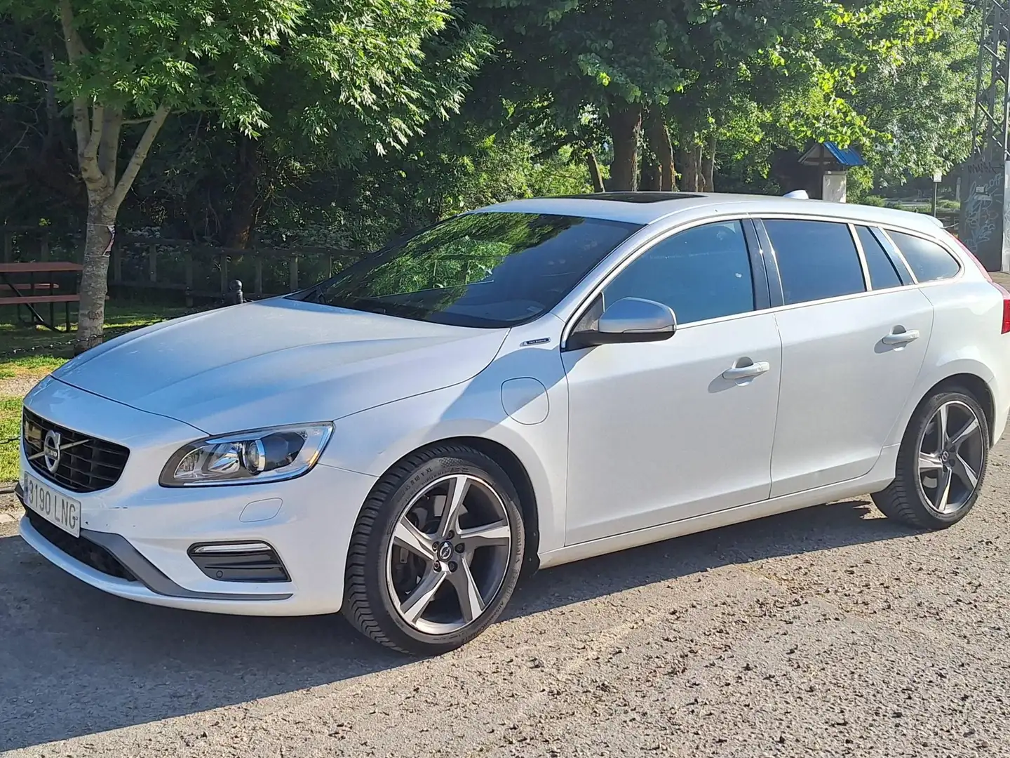 Volvo V60 V60 D6 Hybrid Summum Aut. Summum Blanco - 2