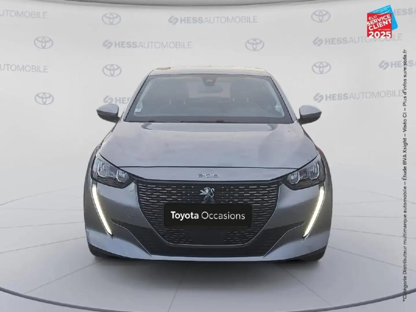 Peugeot e-208 e-208 136ch Allure Camera Gris - 2