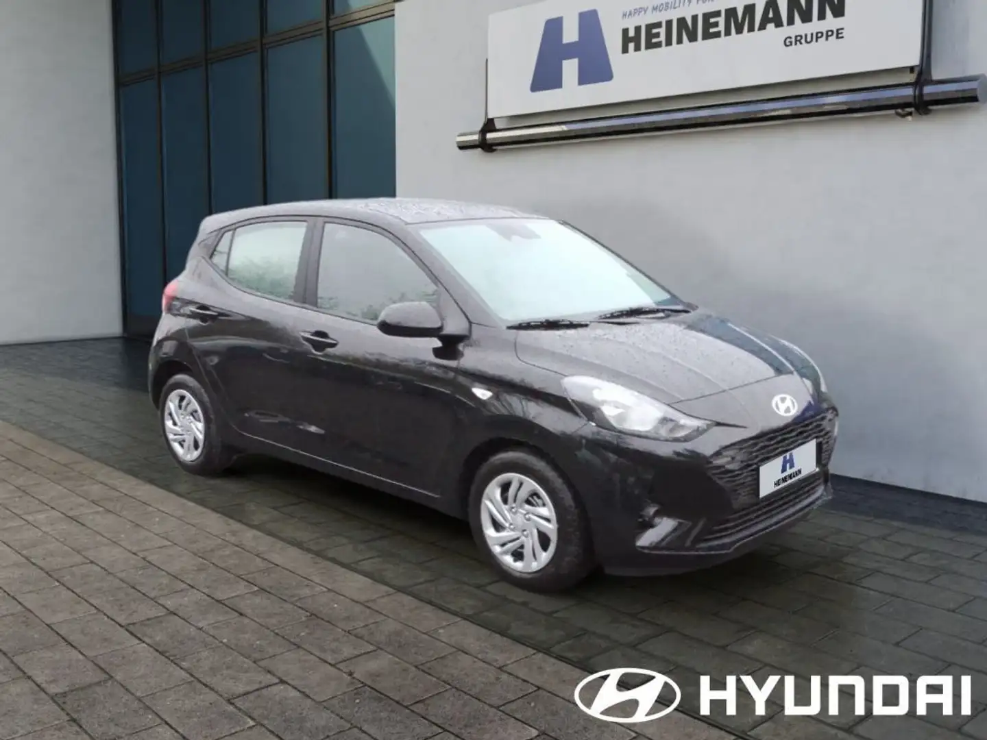 Hyundai i10 1.0 Select -NAVI-KAMERA-CARPLAY-PDC-TEMPOMAT Schwarz - 2