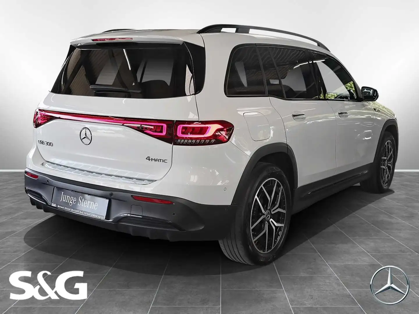 Mercedes-Benz EQB 300 4M AMG PANORAMA+DISTRONIC+MEMORY+HEADUP Blanc - 2