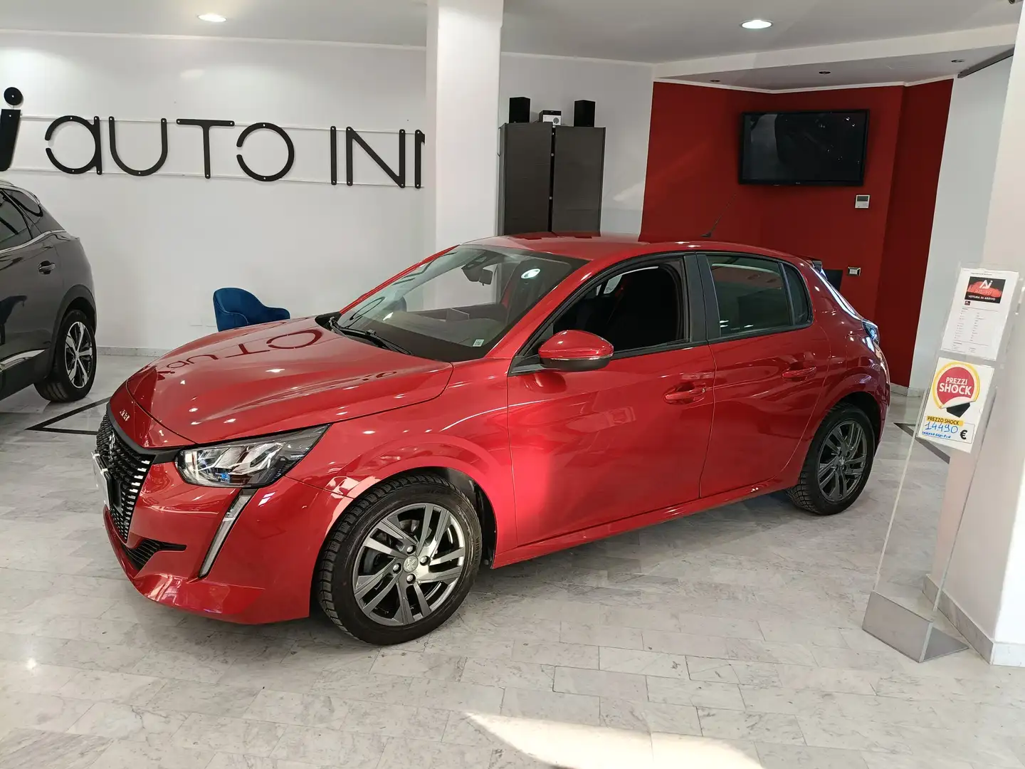 Peugeot 208 208 1.5 B.HDI 102CV (con garanzia) Rosso - 2