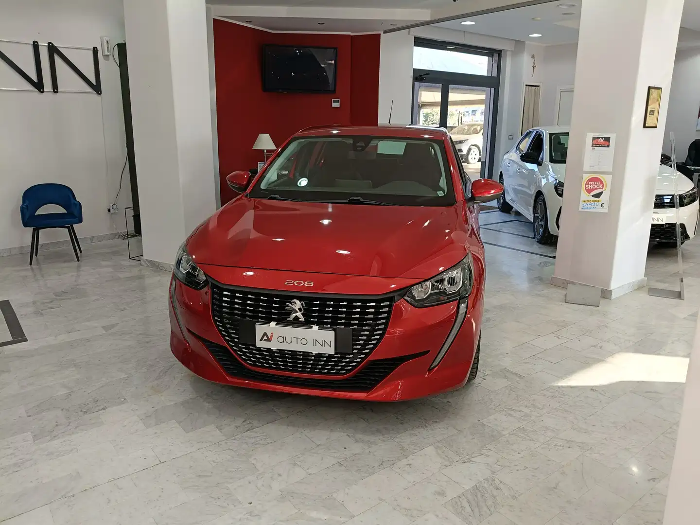 Peugeot 208 208 1.5 B.HDI 102CV (con garanzia) Rosso - 1
