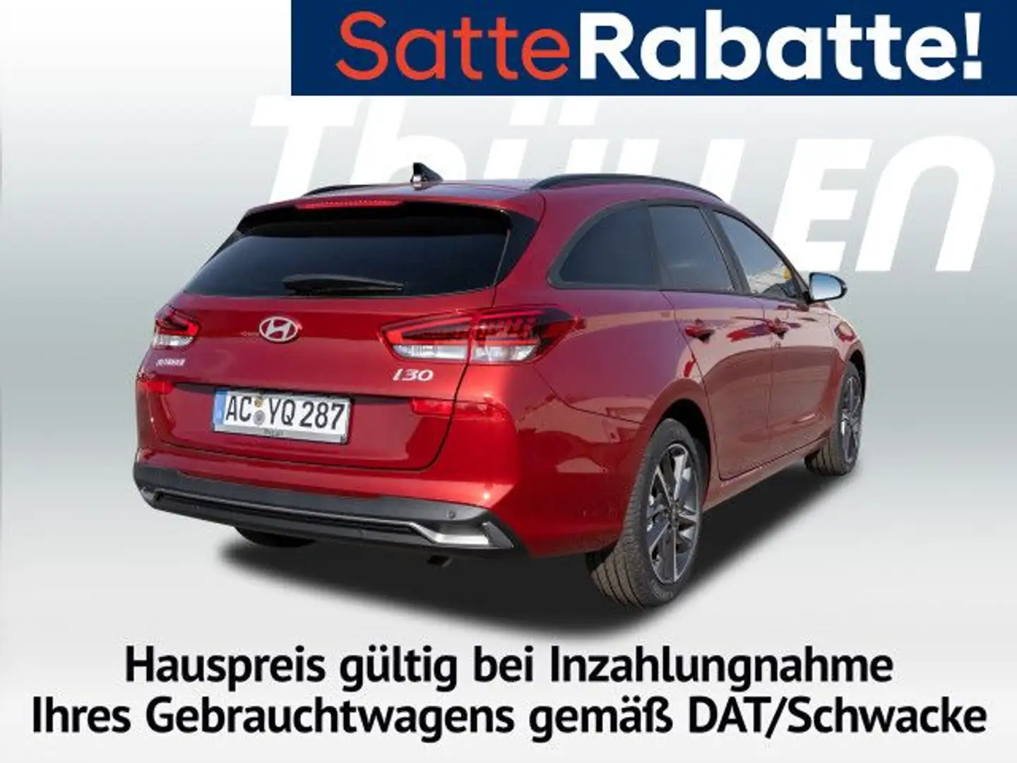 Hyundai i30 FL Kombi 1.5 T-GDi 48V 7-DCT 2WD ADVANTAGE LED Rot - 2