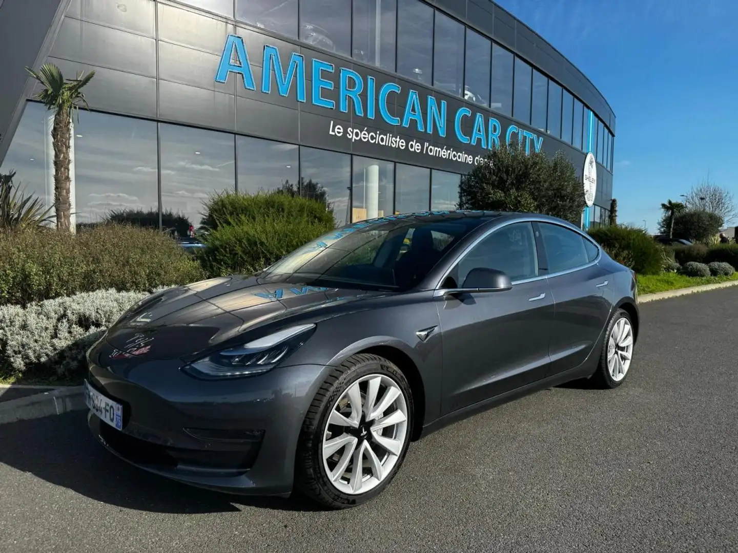 Tesla Model 3 Long Range Dual Motor AWD FULL AUTONOME Gris - 1