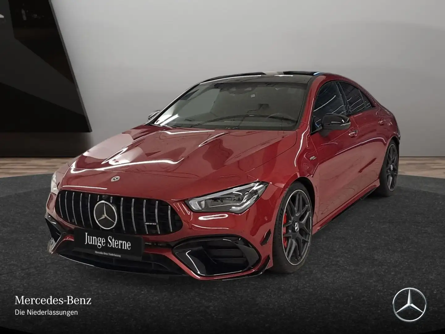 Mercedes-Benz CLA 45 AMG CLA 45 S 4M DRIVERS+PANO+360°+MULTIBEAM+BURMESTER Rot - 2