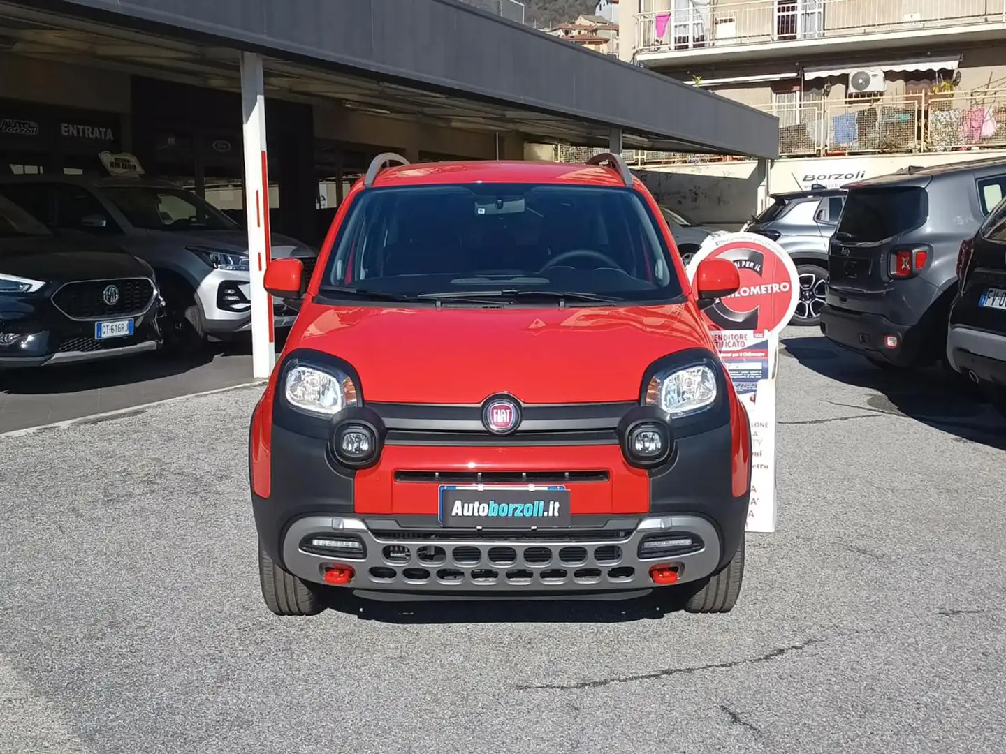 Fiat Panda Cross 0.9 TwinAir Turbo 4x4 - KM.ZERO iNTROVABILE Rosso - 2