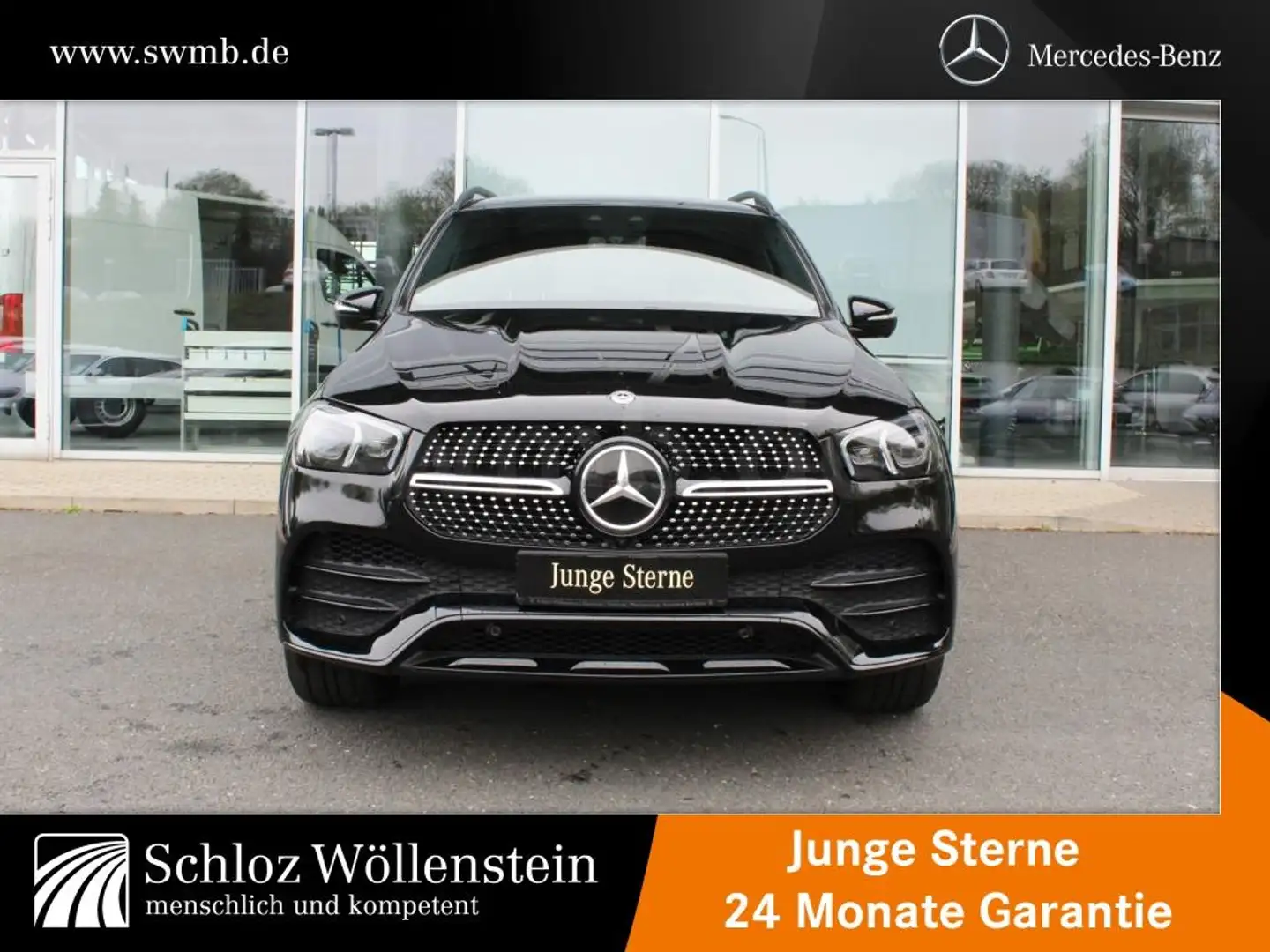 Mercedes-Benz GLE 400 d 4M AMG/Night/MULTIBEAM/AHK/Fahrass/360 Černá - 2