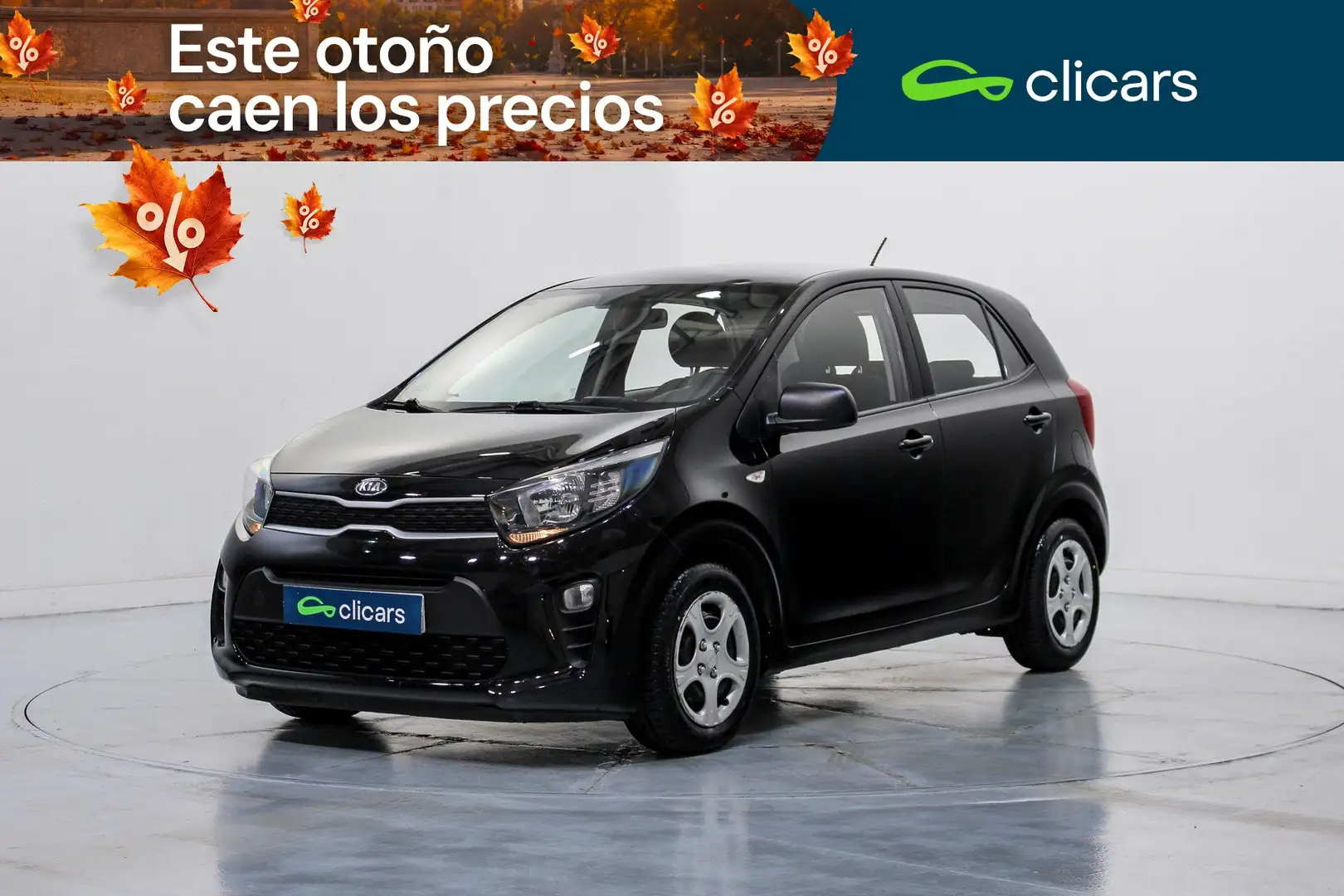Kia Picanto 1.0 CVVT Eco-Dynamics Concept Pack Comfort Negro - 1