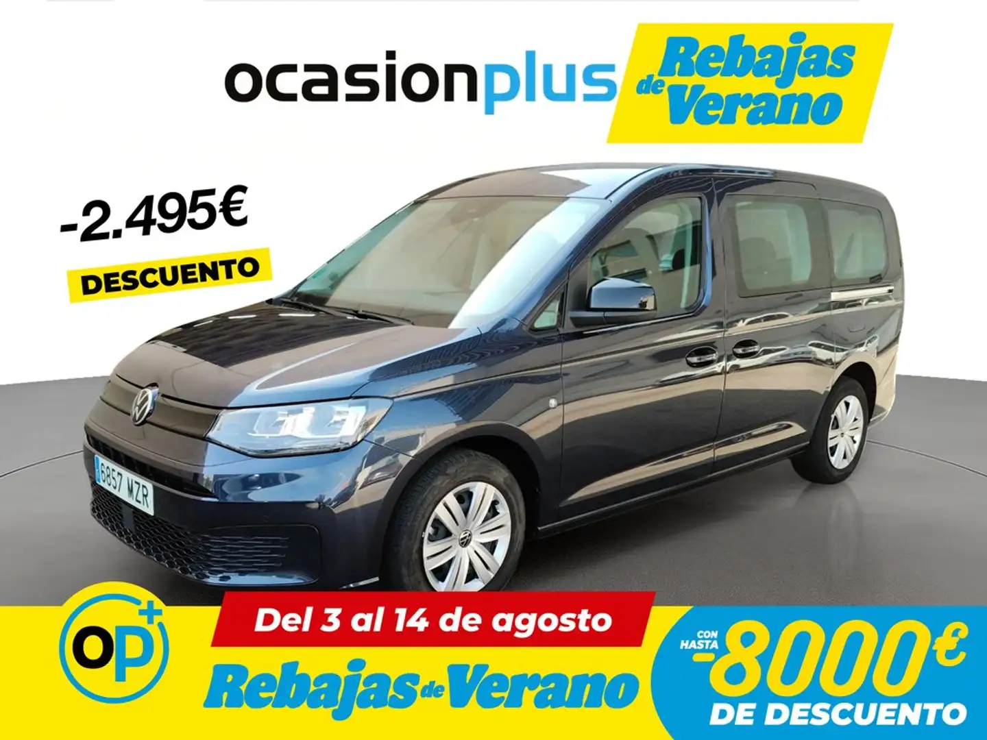 Volkswagen Caddy Maxi 2.0TDI Origin 75KW Azul - 1
