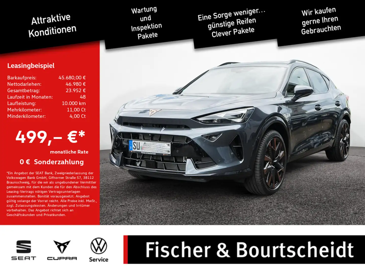CUPRA Formentor VZ 1.5 e-Hybrid PANO SENNHEISER DRI Grau - 1