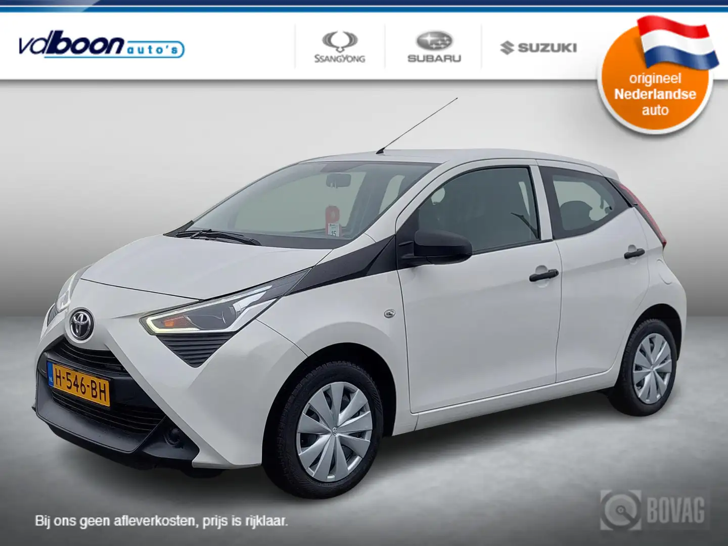 Toyota Aygo 1.0 VVT-i x-fun AIRCO | NL-auto | rijklaarprijs !! Wit - 1