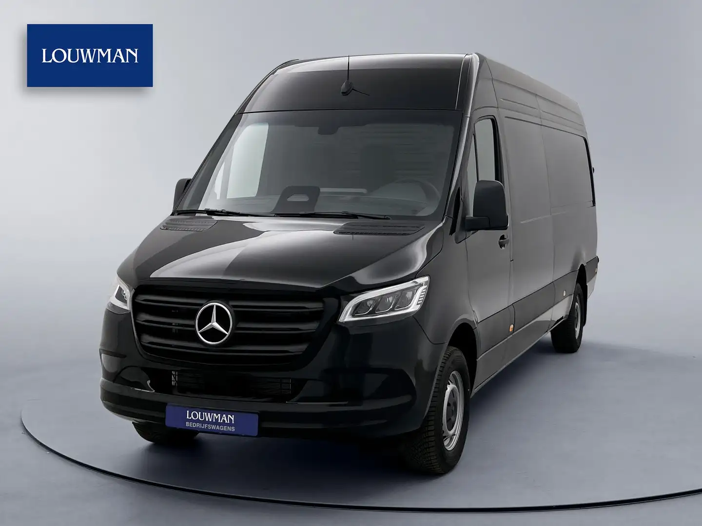 Mercedes-Benz Sprinter 317 1.9 CDI L3H2 PRO Nieuw Direct Leverbaar LED 35 Zwart - 1
