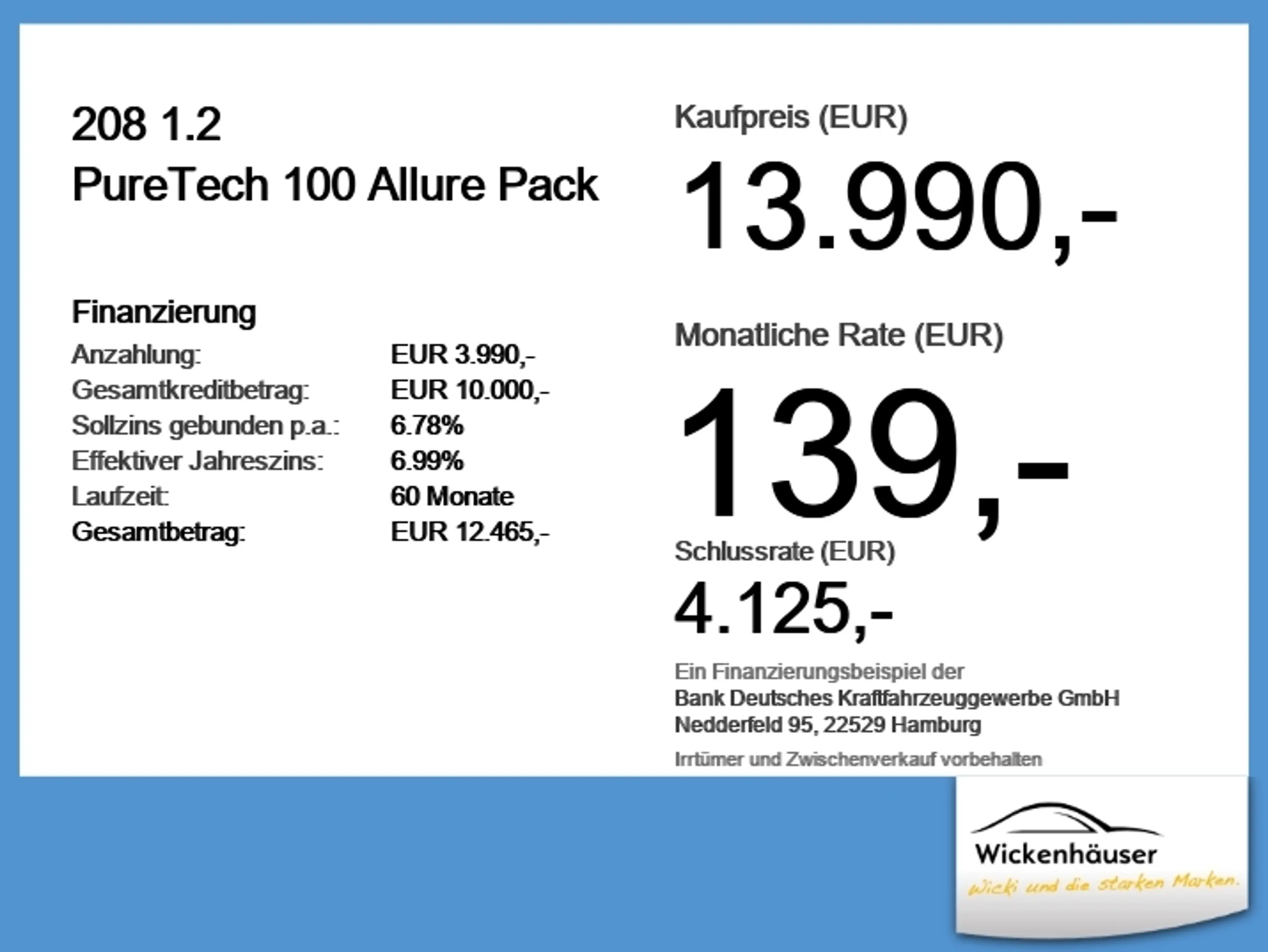 Peugeot 208 1.2 PureTech 100 Allure Pack LED+Navi+SHZ+Kam — photo 6