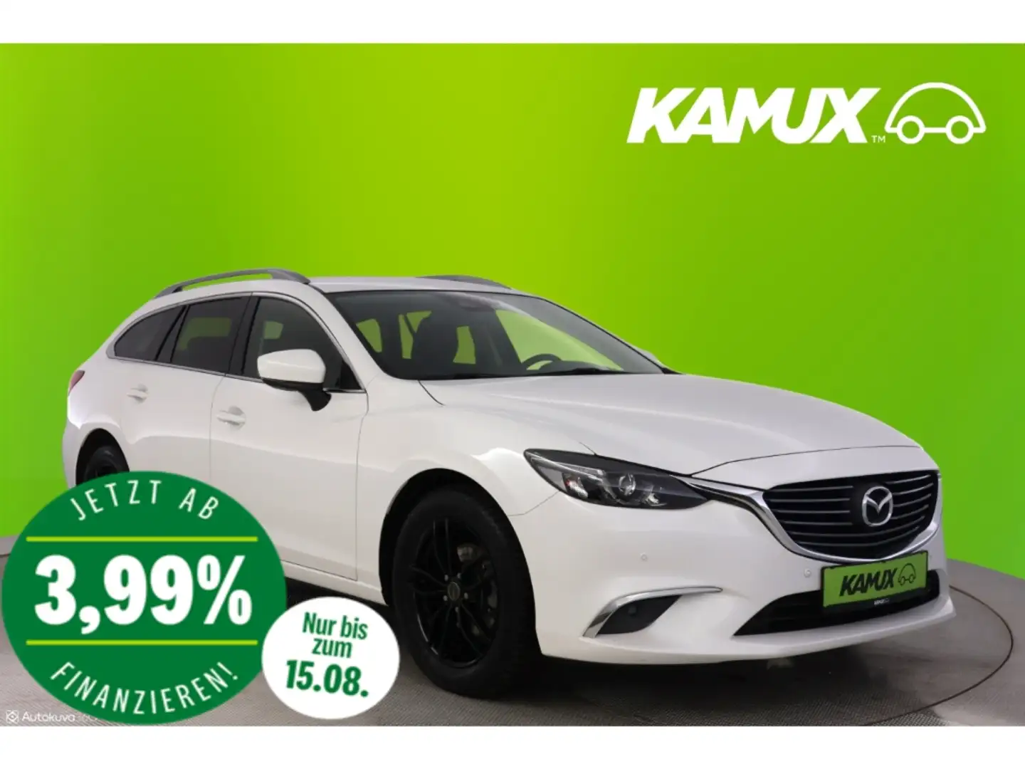 Mazda 6 2.0SKYACTIV-G Kombi Aut.NAKAMA+LED+NAVI+KAMERA Білий - 1