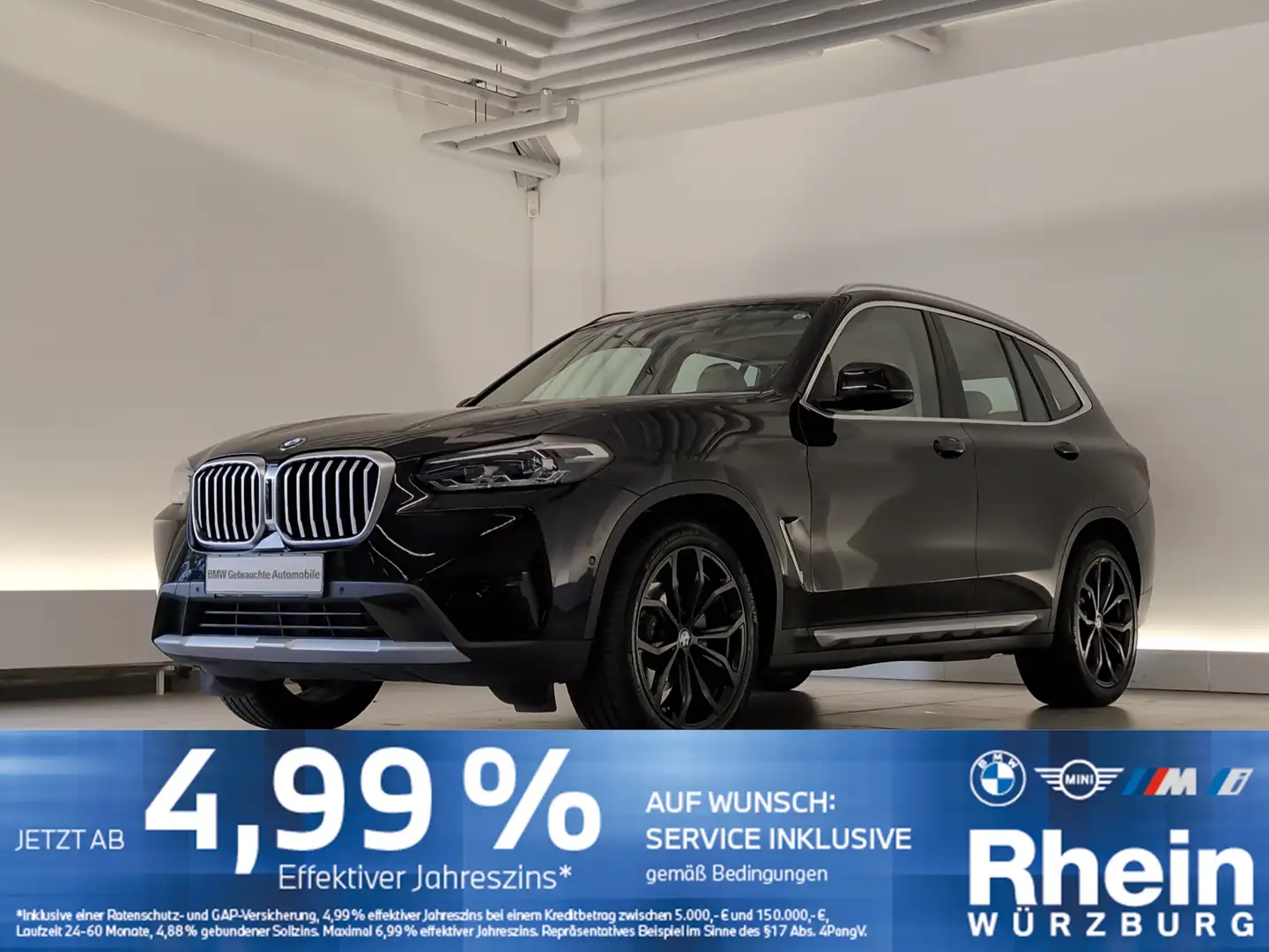 BMW X3 xDrive20i DAB/SHZ/LRH DAB/SHZ/LRH Negro - 1