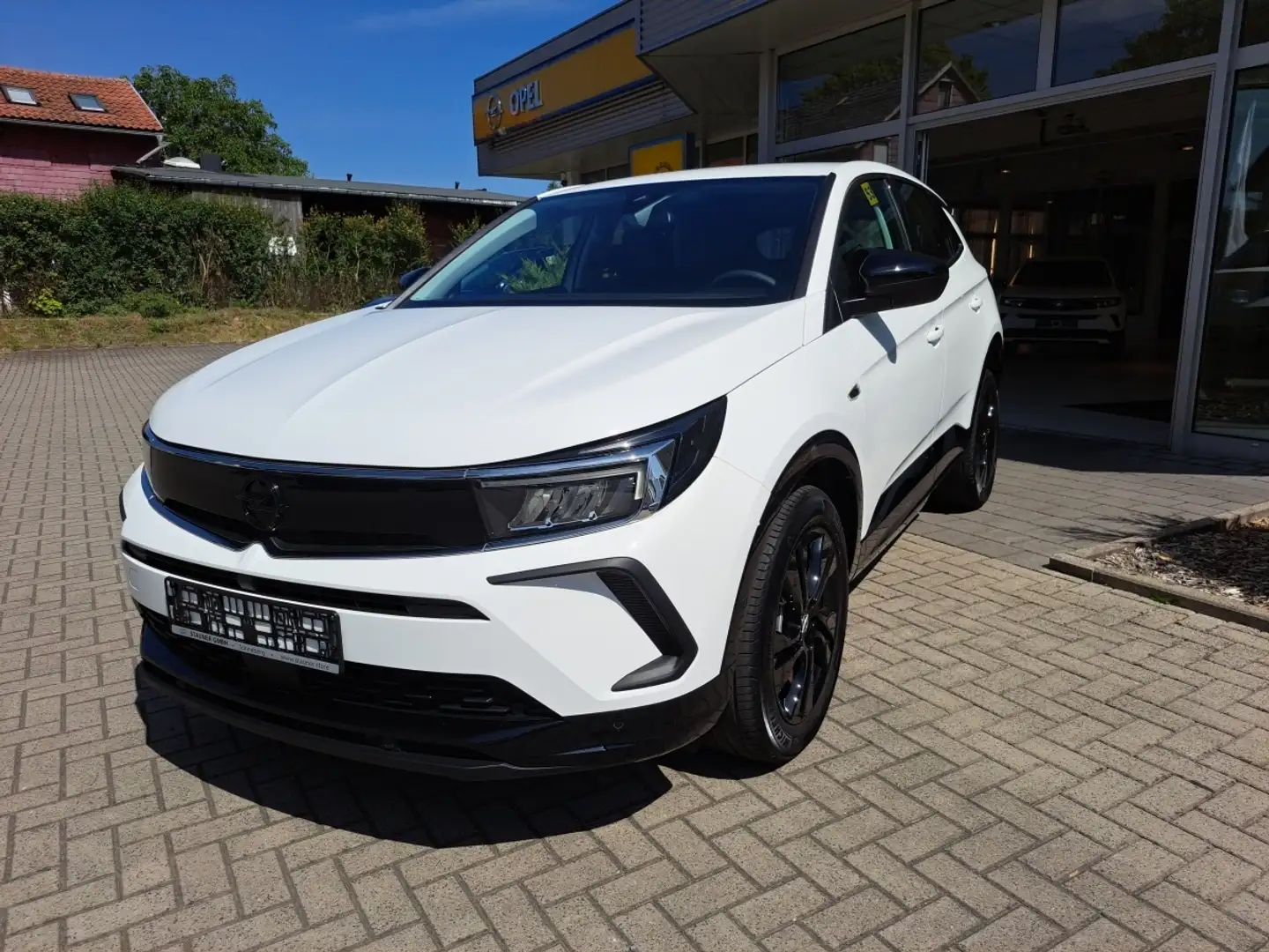 Opel Grandland 1.5 D GS Line Lenk-Sitzheizung, Navi, LED Scheinwe Weiß - 2