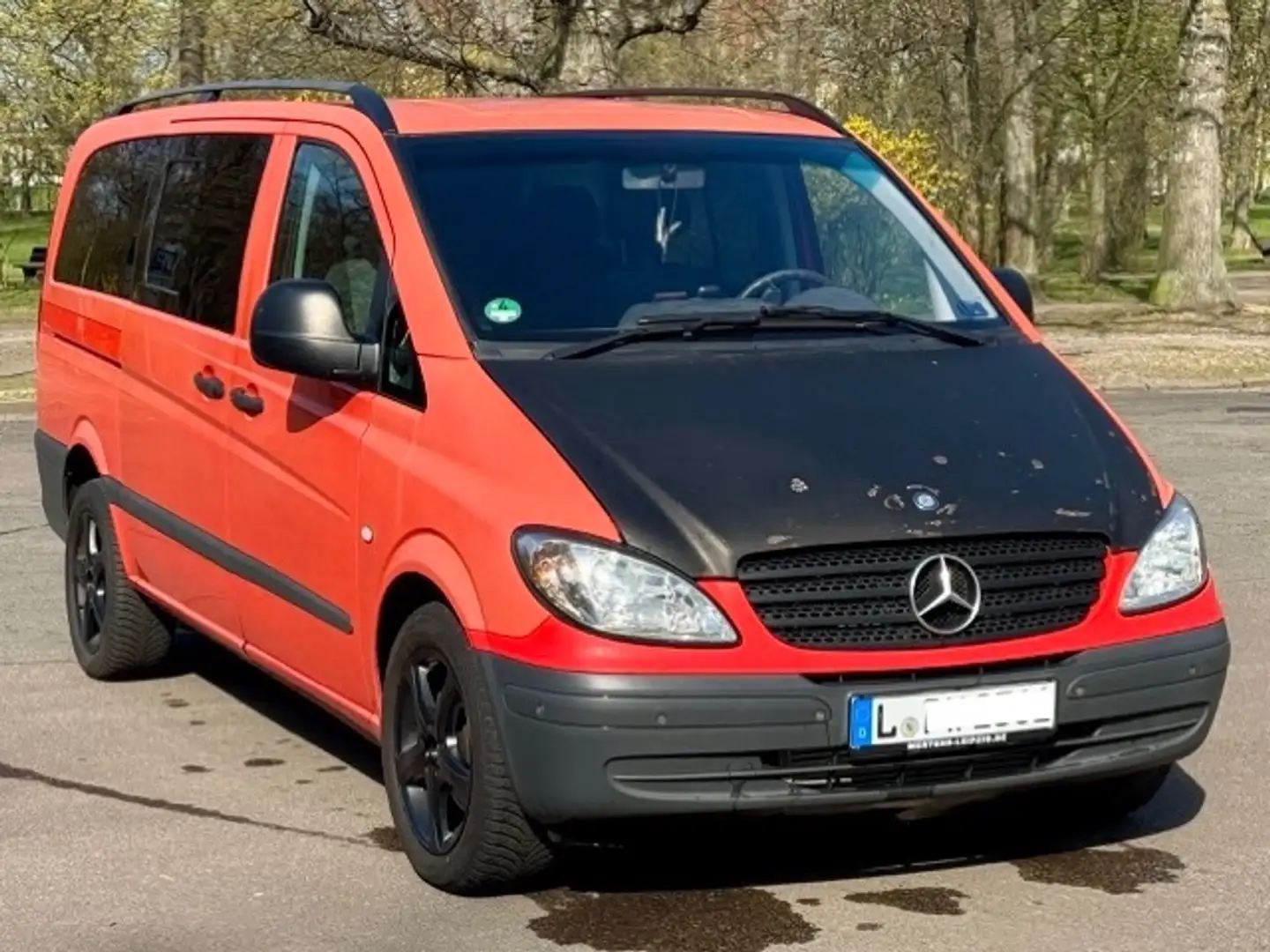 Mercedes-Benz Vito Vito 120 CDI Lang DPF Aut. Pomarańczowy - 1