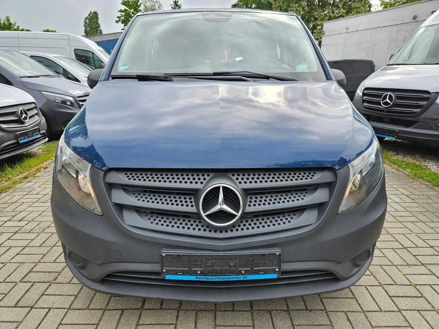 Mercedes-Benz Vito 114 CDI MIXTO|EXTRALANG|6SITZE|AHK|AC|1HAND Azul - 2