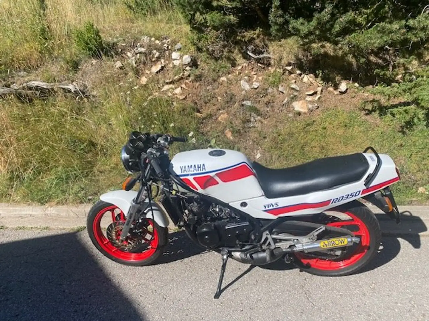 Yamaha RD 350 1WT Rouge - 1