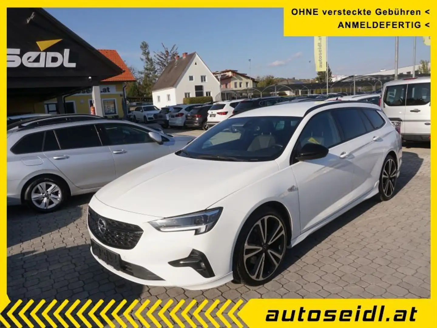 Opel Insignia 2,0 CDTI Aut. *TOPAUSSTATTUNG* Weiß - 1