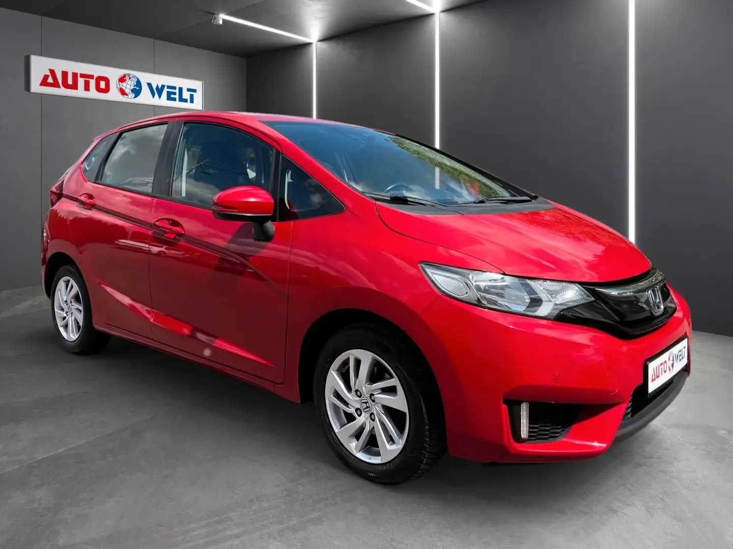 Honda Jazz 1.3 16V i-VTEC Auto Klima Sitzhzg Parkhilfe Rot - 2