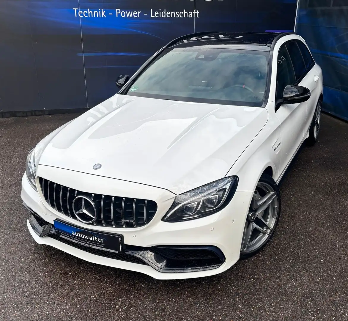 Mercedes-Benz C 63 AMG C 63 T AMG T-Modell Weiß - 2