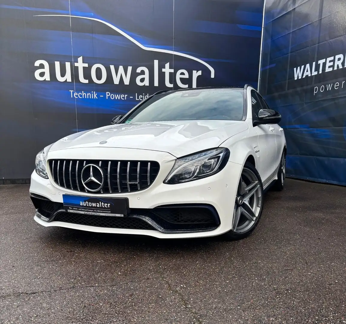 Mercedes-Benz C 63 AMG C 63 T AMG T-Modell Weiß - 1