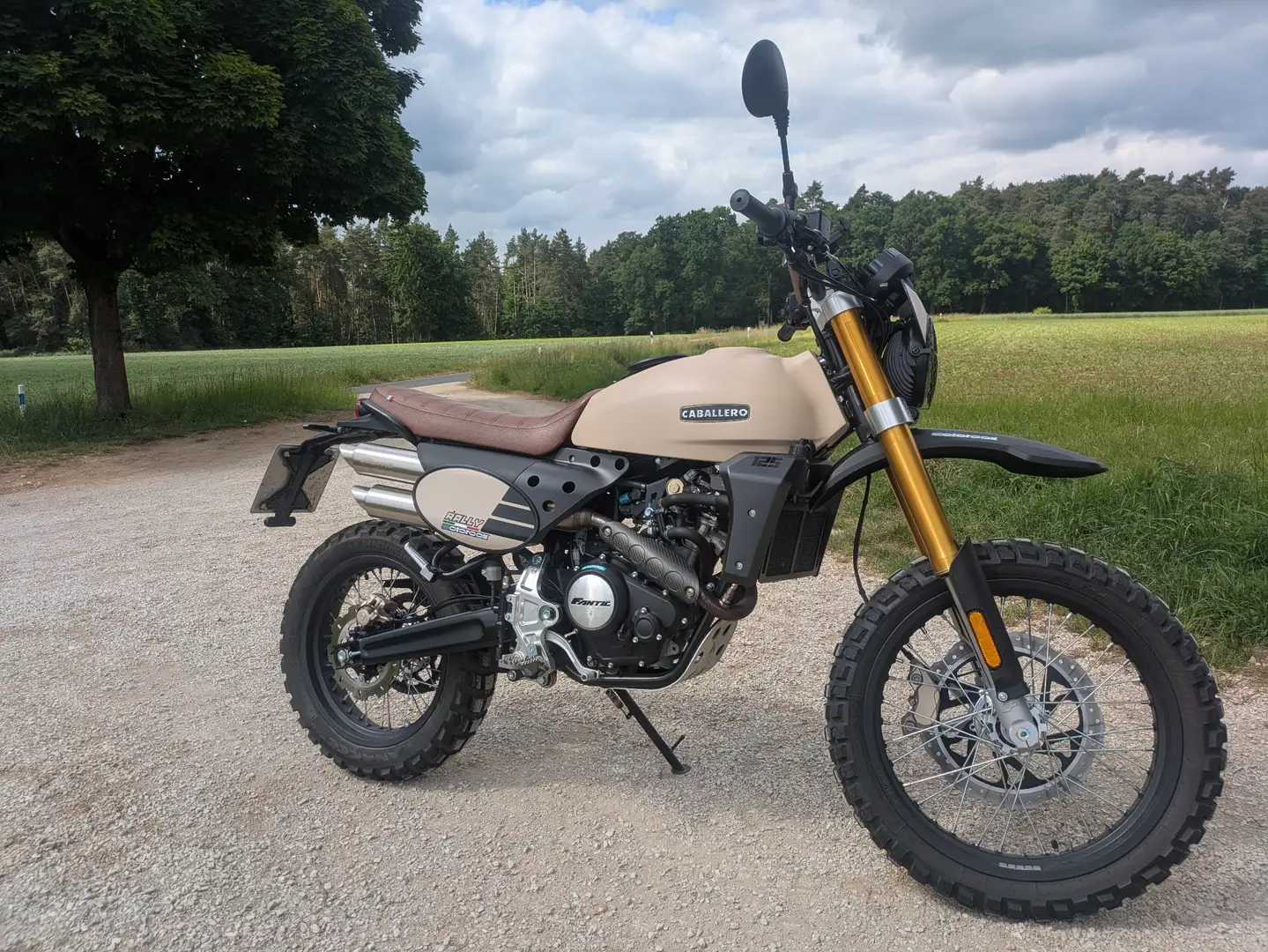 Fantic Caballero 125 Rally Bej - 1