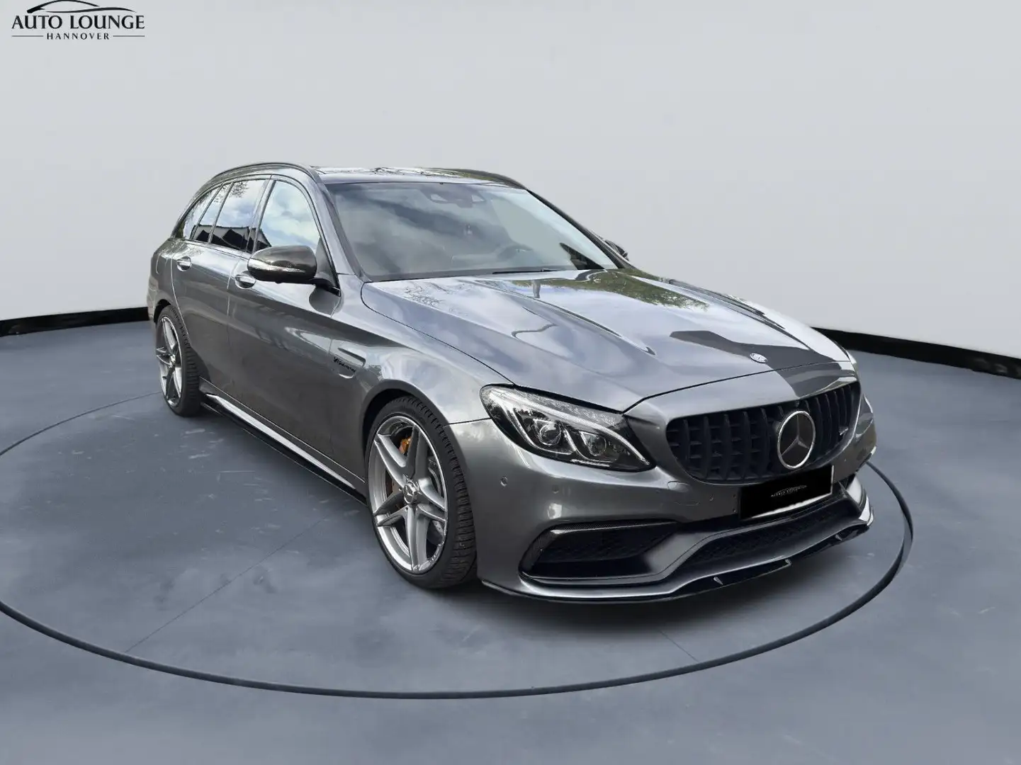 Mercedes-Benz C 63 AMG C 63S AMG KERAMIK NO OPF HEAD-UP PANO BURMESTER Gris - 1