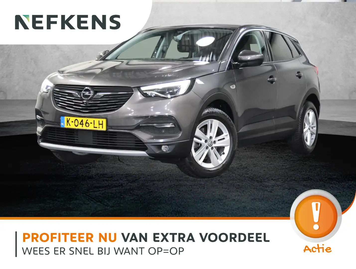 Opel Grandland X 1.2 130PK Turbo Business Elegance | AppleCarPlay/A Grijs - 1