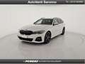 BMW 320 320d 48V Touring Msport Bianco - thumbnail 1