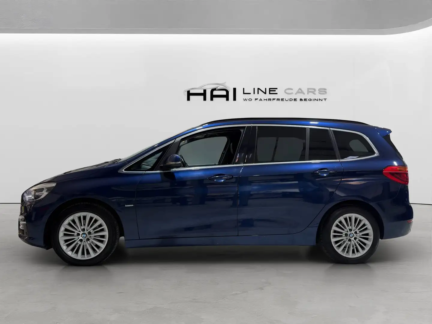 BMW 216 216 d Luxury Line | Kamera | AHK | PANO | 7 Sitze | PDC | DAP | Blau - 2