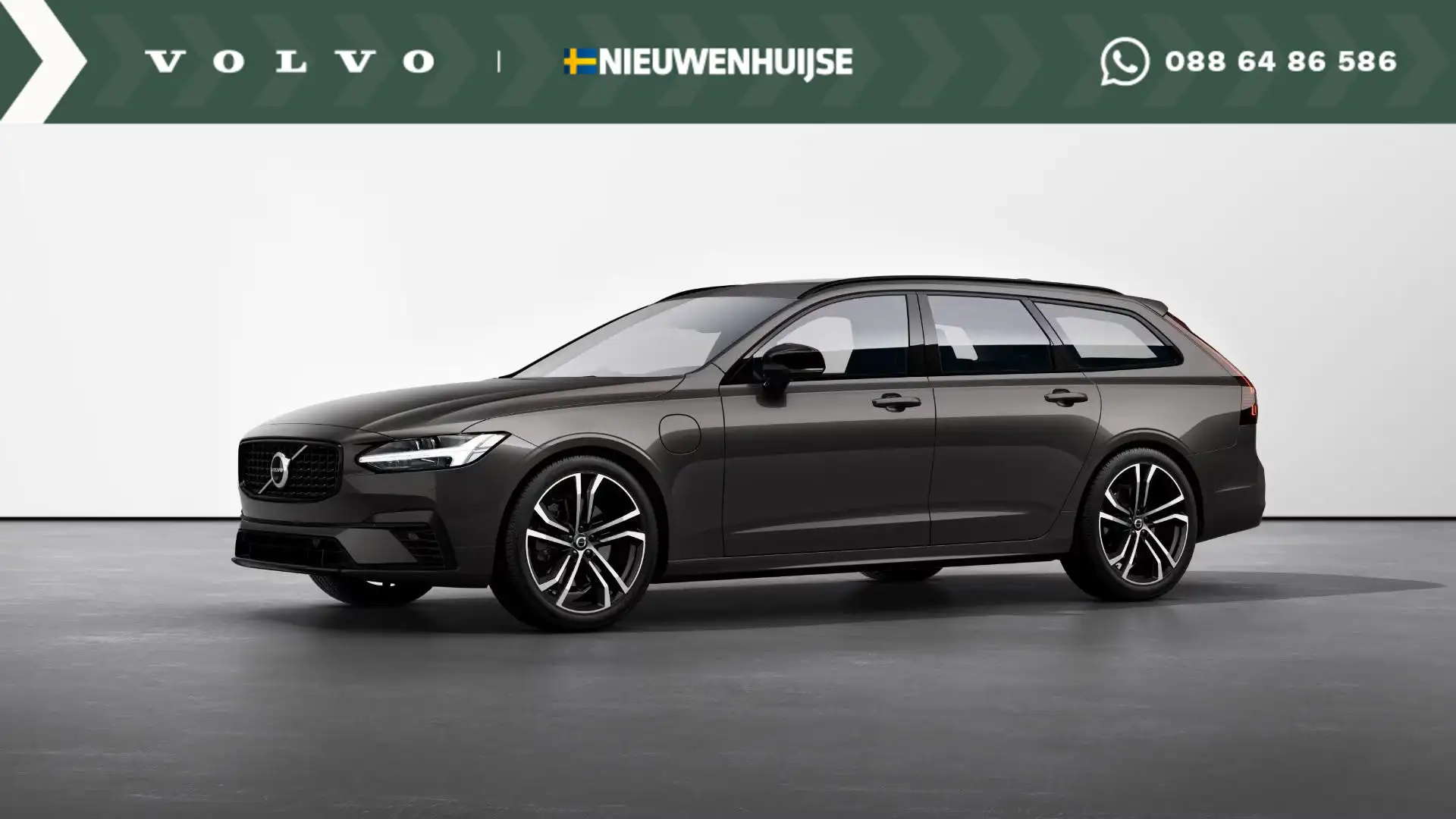 Volvo V90 T8 Plug-in hybrid AWD Ultra Executive Edition Grijs - 1