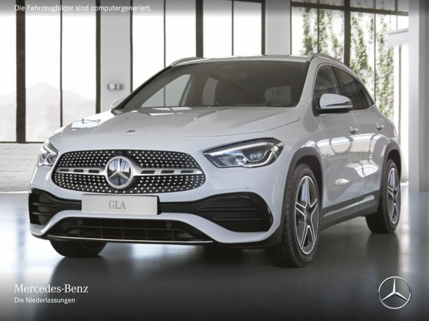 Mercedes-Benz GLA 180 AMG+LED+7G Wit - 2