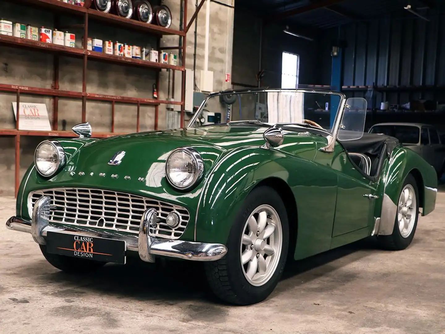 Triumph TR3 A Groen - 1