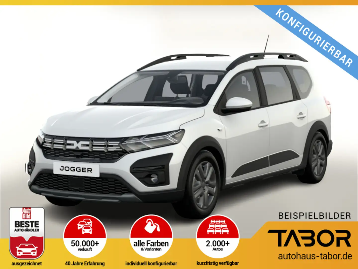 Dacia Jogger Expression TCe 110 Weiß - 1