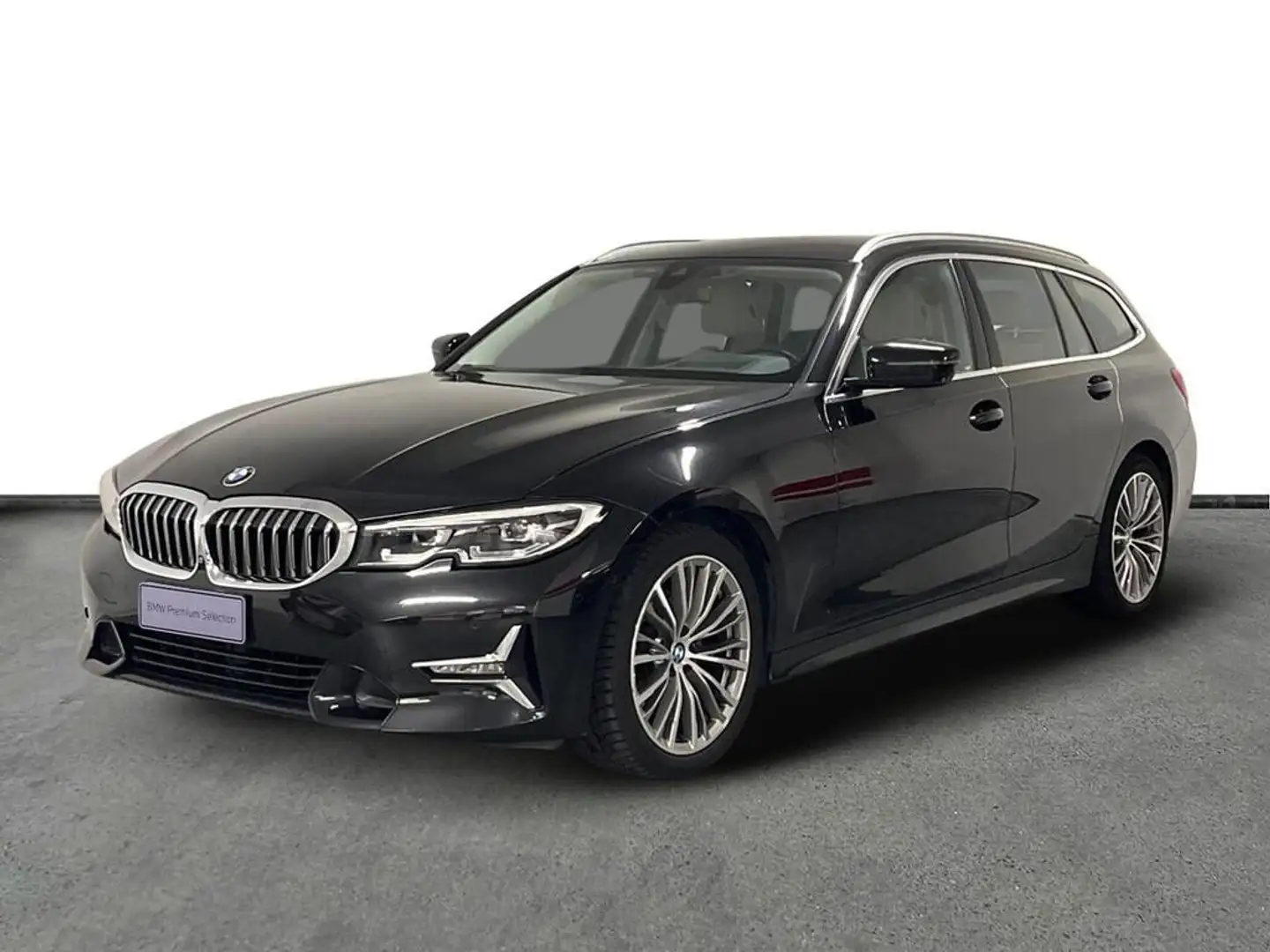 BMW 320 d Touring Luxury auto Negro - 1