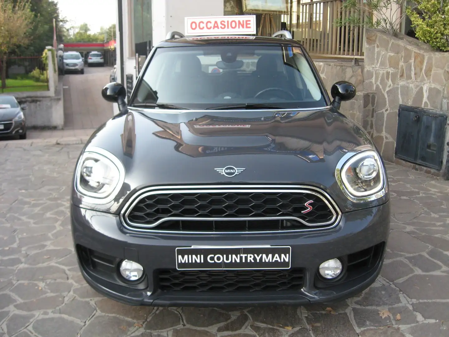 MINI Cooper S Countryman HYPE+AUTOMATIC+NAVI+XENO SOLO KM 68.000 CERTIFIC Grigio - 2
