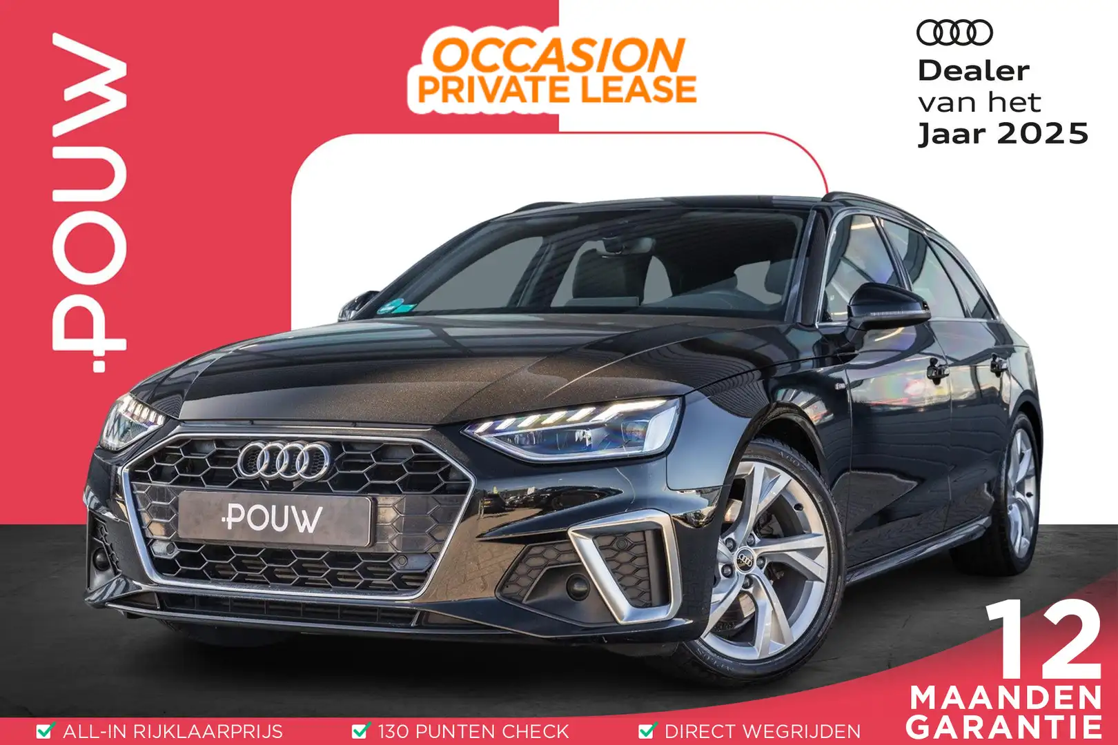 Audi A4 Avant 35 TFSI 150pk S-tronic S Edition | Standkach Nero - 1