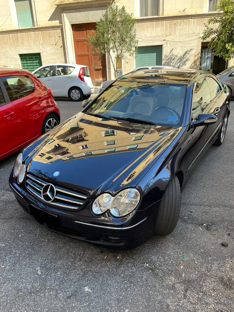 Mercedes-Benz CLK 220 Coupe cdi Avantgarde Bleu - 1