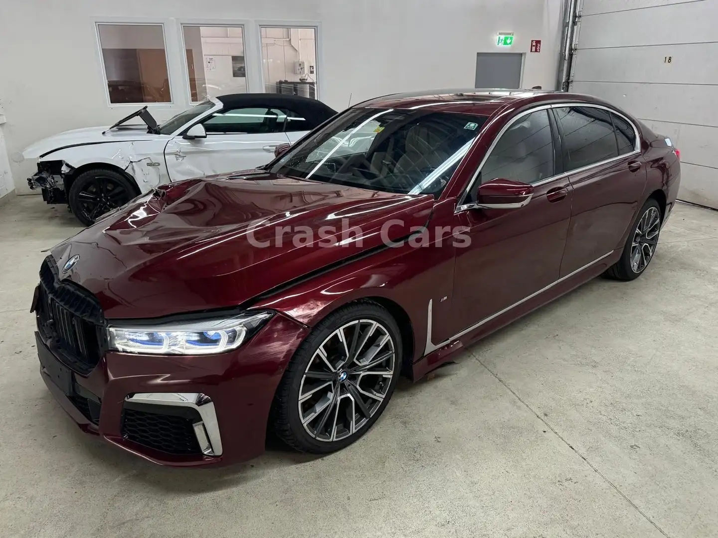 BMW 740 L d xDrive M-Sport*ACC*Sky-Pano*TV*B&W*VOLL* Rosso - 2