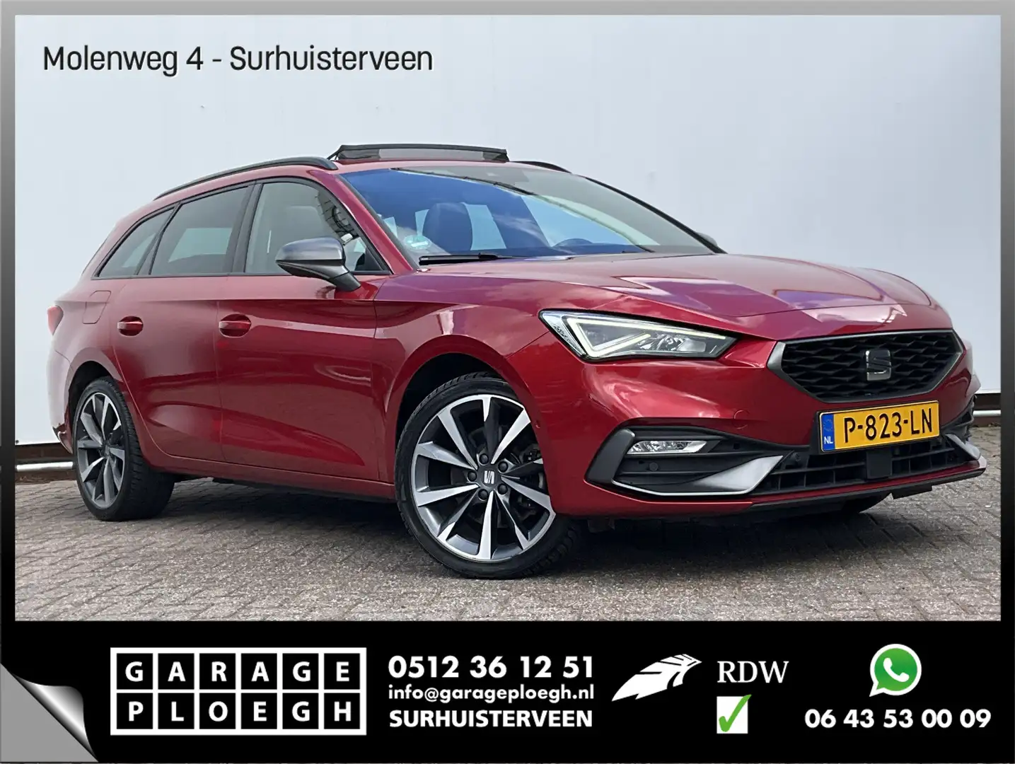 SEAT Leon e-Hybrid Sportstourer 1.4 TSI 259pk eHybrid PHEV FR Pano.da Rot - 1